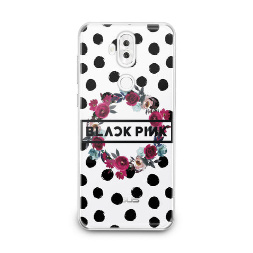 Lex Altern TPU Silicone Asus Zenfone Case Floral Black Pink