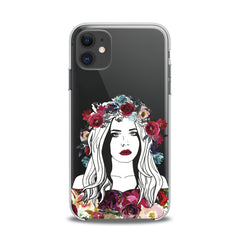 Lex Altern TPU Silicone iPhone Case Floral Lady