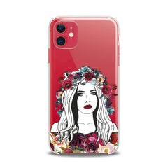 Lex Altern TPU Silicone iPhone Case Floral Lady