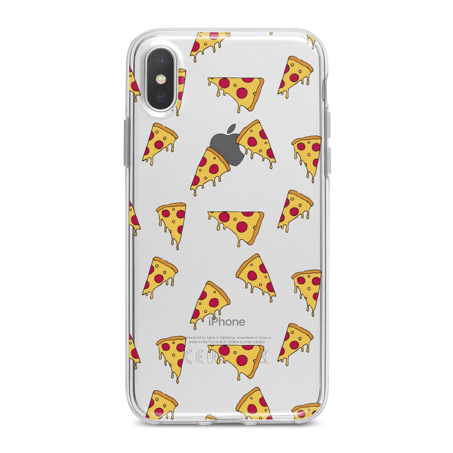 Lex Altern Pizza Pattern Phone Case for your iPhone & Android phone.