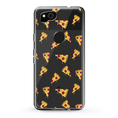 Lex Altern TPU Silicone Google Pixel Case Pizza Pattern