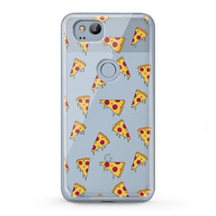 Lex Altern TPU Silicone Google Pixel Case Pizza Pattern