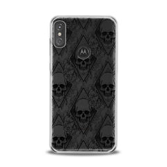 Lex Altern TPU Silicone Motorola Case Skulls Pattern