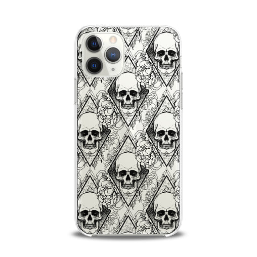 Lex Altern TPU Silicone iPhone Case Skulls Pattern