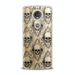 Lex Altern TPU Silicone Motorola Case Skulls Pattern