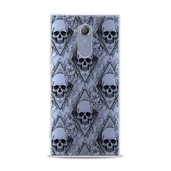 Lex Altern TPU Silicone Sony Xperia Case Skulls Pattern