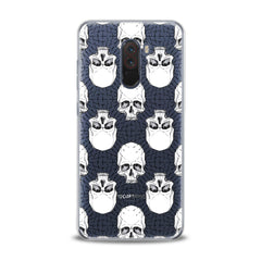 Lex Altern TPU Silicone Xiaomi Redmi Mi Case White Skulls