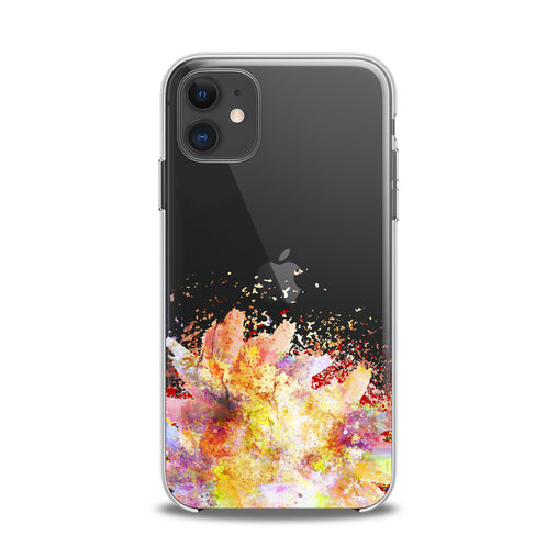 Lex Altern TPU Silicone iPhone Case Colored Paint Splash