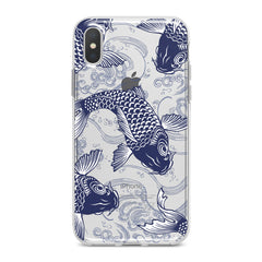 Lex Altern Blue Fish Phone Case for your iPhone & Android phone.