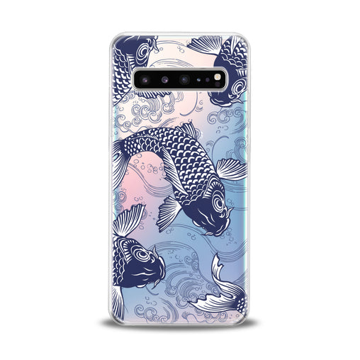Lex Altern Blue Fish Samsung Galaxy Case