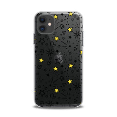 Lex Altern TPU Silicone iPhone Case Yellow Stars
