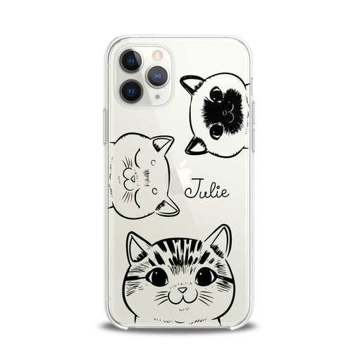 Lex Altern TPU Silicone iPhone Case Feline Print