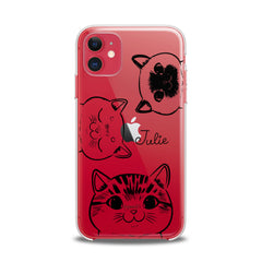 Lex Altern TPU Silicone iPhone Case Feline Print