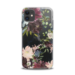 Lex Altern TPU Silicone iPhone Case Purple Flowers
