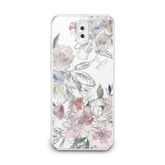 Lex Altern TPU Silicone Asus Zenfone Case Drawing Flowers