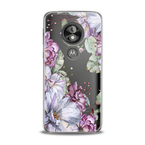 Lex Altern Violet Flowers Motorola Case