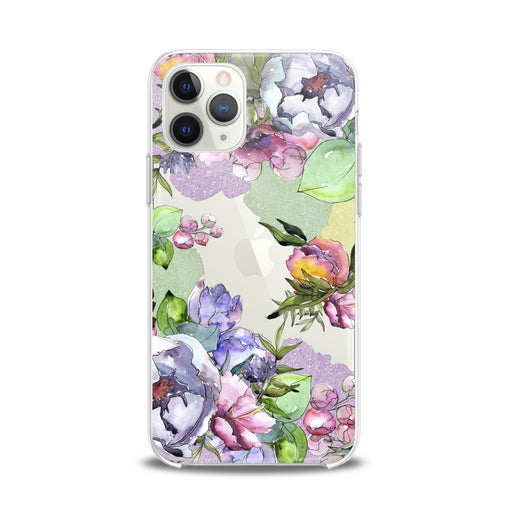 Lex Altern TPU Silicone iPhone Case Watercolor Flowers