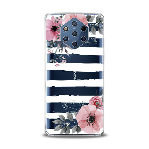 Lex Altern Striped Floral Nokia Case