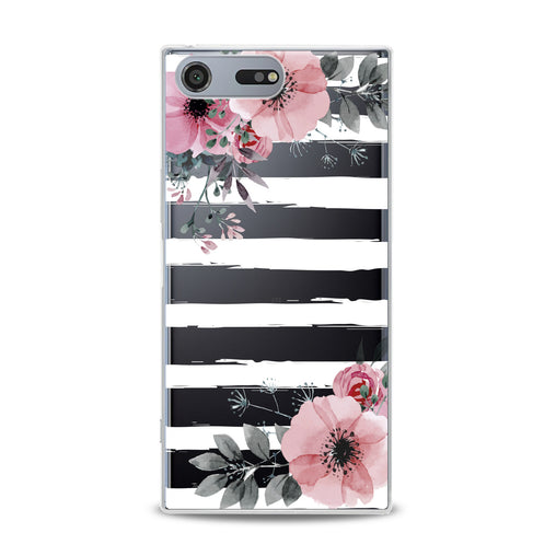 Lex Altern Striped Floral Sony Xperia Case