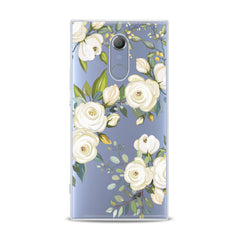 Lex Altern TPU Silicone Sony Xperia Case White Roses