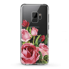 Lex Altern TPU Silicone Samsung Galaxy Case Floral Red Roses