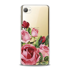 Lex Altern TPU Silicone HTC Case Floral Red Roses