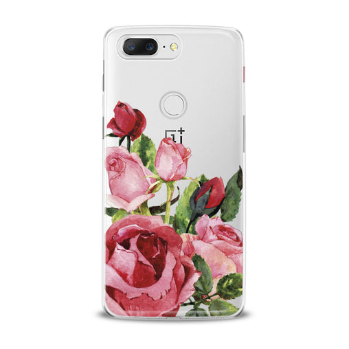 Lex Altern Floral Red Roses OnePlus Case