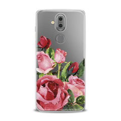 Lex Altern TPU Silicone Phone Case Floral Red Roses