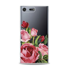Lex Altern TPU Silicone Sony Xperia Case Floral Red Roses