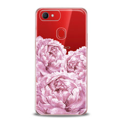 Lex Altern TPU Silicone Oppo Case Pink Peonies