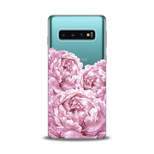 Lex Altern Pink Peonies Samsung Galaxy Case