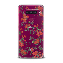 Lex Altern TPU Silicone Phone Case Red Wildflower