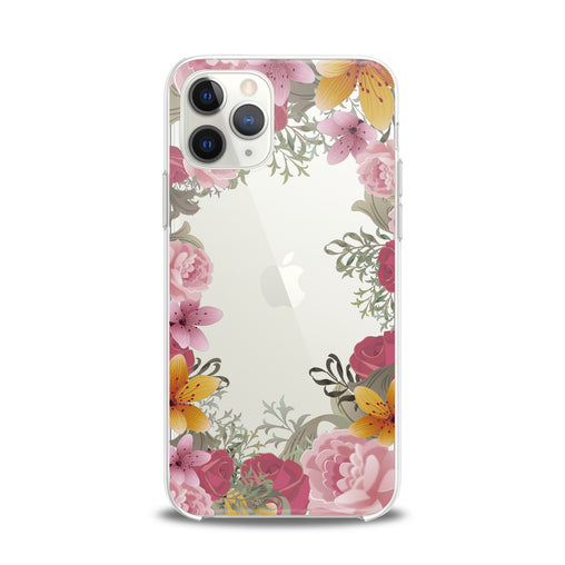 Lex Altern TPU Silicone iPhone Case Pink Bouquet