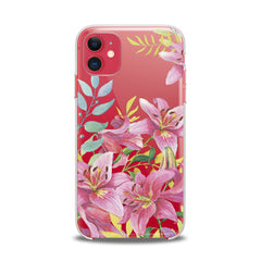 Lex Altern TPU Silicone iPhone Case Lily Flowers