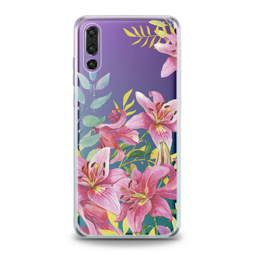 Lex Altern Lily Flowers Huawei Honor Case
