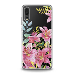 Lex Altern TPU Silicone Huawei Honor Case Lily Flowers