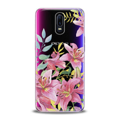 Lex Altern TPU Silicone Oppo Case Lily Flowers