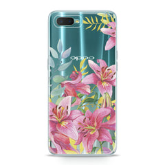 Lex Altern TPU Silicone Oppo Case Lily Flowers