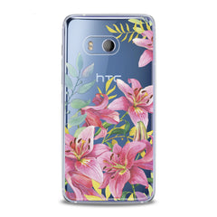 Lex Altern TPU Silicone HTC Case Lily Flowers