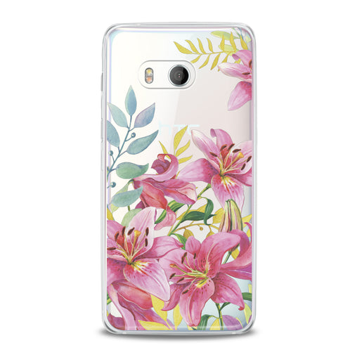 Lex Altern Lily Flowers HTC Case