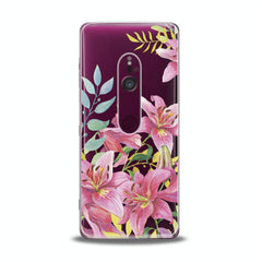 Lex Altern TPU Silicone Sony Xperia Case Lily Flowers