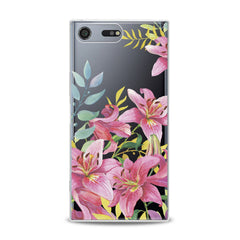 Lex Altern TPU Silicone Sony Xperia Case Lily Flowers