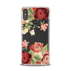 Lex Altern TPU Silicone Motorola Case Roses in Bloom