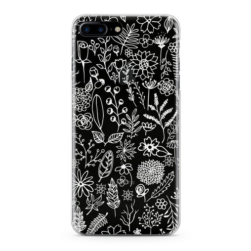 Lex Altern White Floral Pattern Phone Case for your iPhone & Android phone.