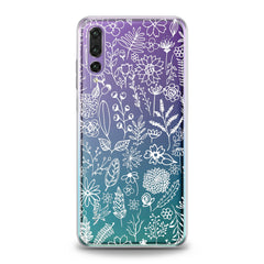 Lex Altern TPU Silicone Huawei Honor Case White Floral Pattern