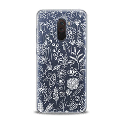 Lex Altern White Floral Pattern Xiaomi Redmi Mi Case