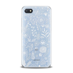 Lex Altern TPU Silicone Xiaomi Redmi Mi Case White Floral Pattern