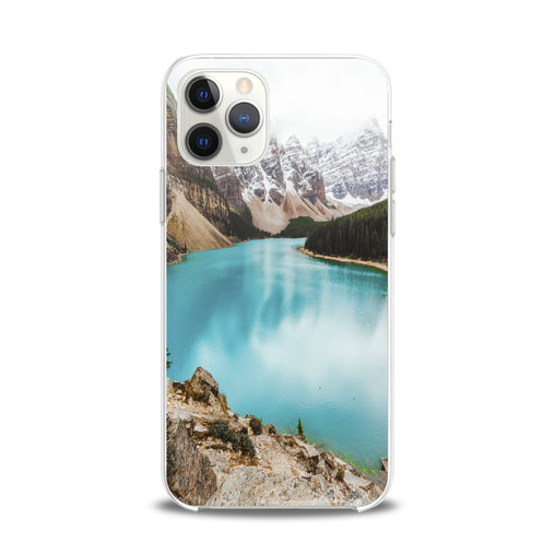 Lex Altern TPU Silicone iPhone Case Painted Mountains