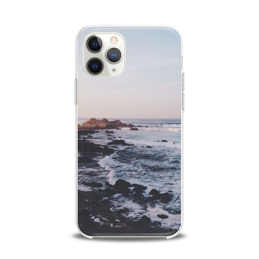 Lex Altern TPU Silicone iPhone Case Sunset Sea Waves