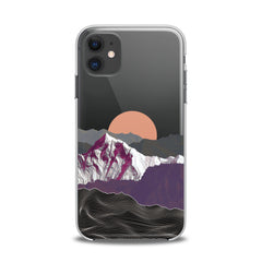 Lex Altern TPU Silicone iPhone Case Mountain Sunrise